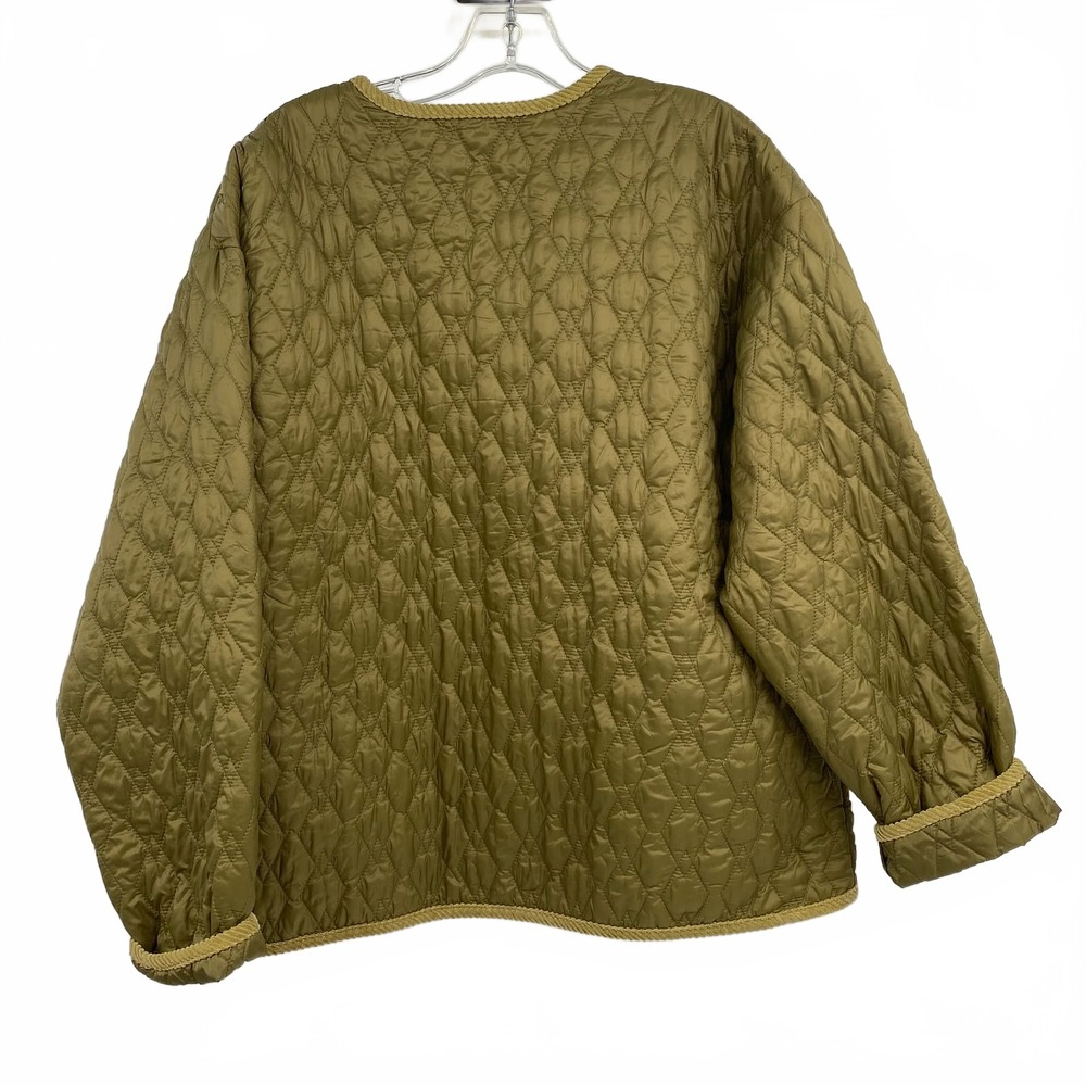 Bernardo Green Nylon Quilted Puffers Jacket | Women’s XL - Picture 2 of 9